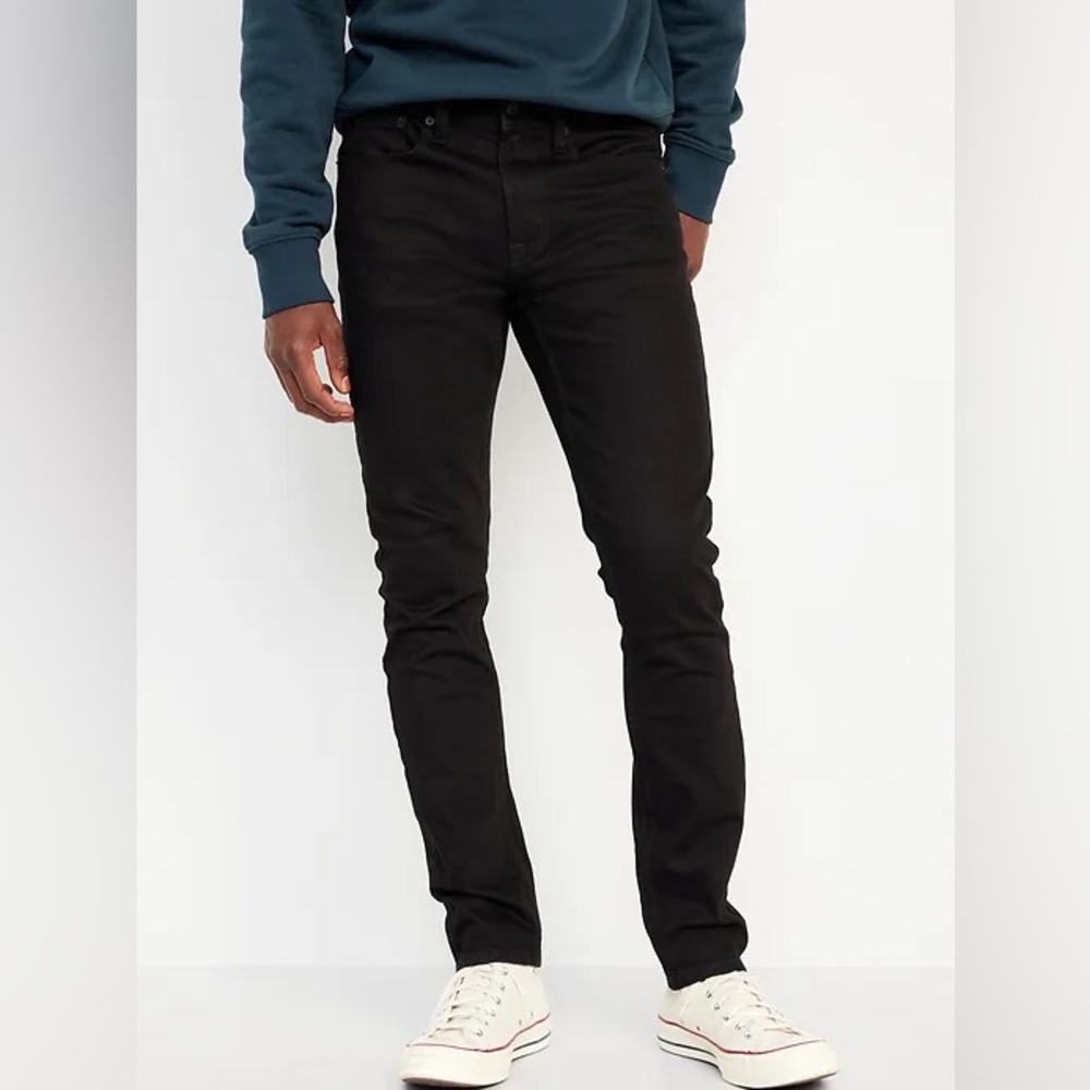 Old Navy Men's Black Slim Built-In-Flex Jeans